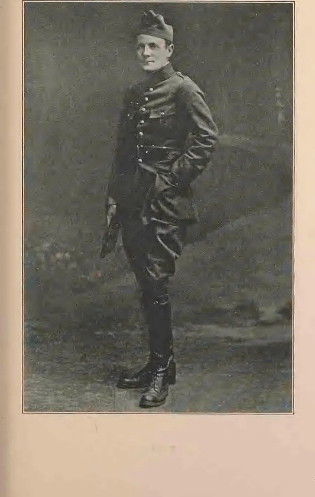 An illustration from New England aviators 1914-1918; their portraits and their records, 1919, leaf 260