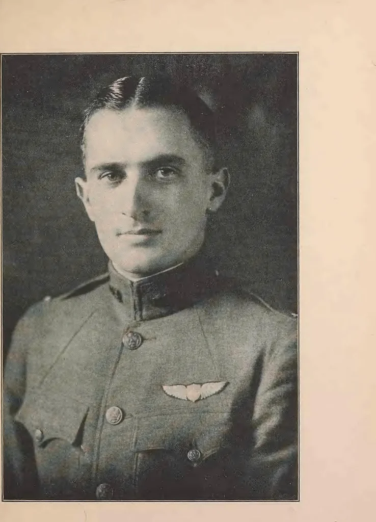 An illustration from New England aviators 1914-1918; their portraits and their records, 1919, leaf 270