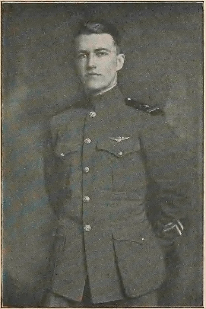 An illustration from New England aviators 1914-1918; their portraits and their records, 1919, leaf 272