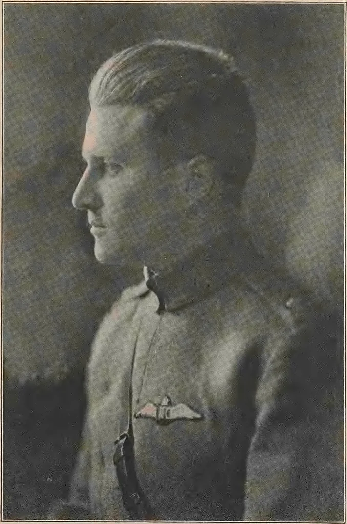 An illustration from New England aviators 1914-1918; their portraits and their records, 1919, leaf 278