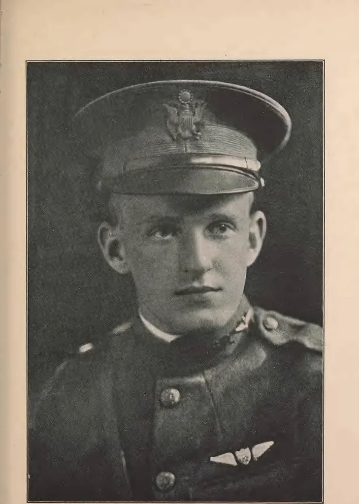 An illustration from New England aviators 1914-1918; their portraits and their records, 1919, leaf 282
