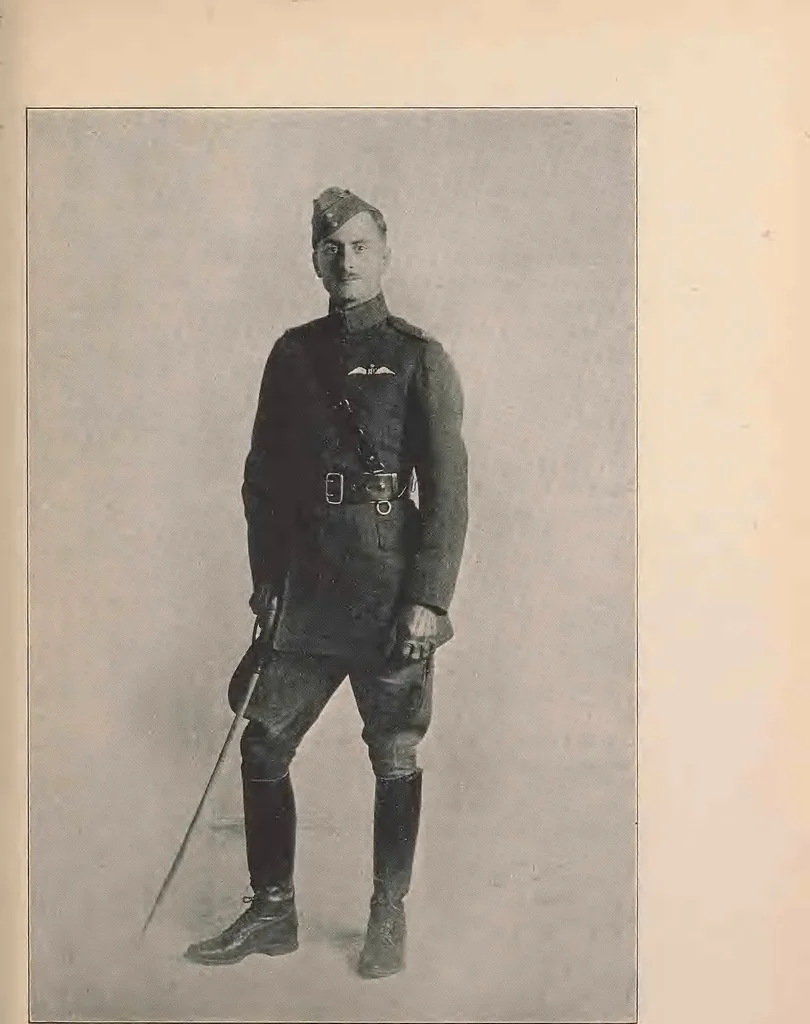 An illustration from New England aviators 1914-1918; their portraits and their records, 1919, leaf 292