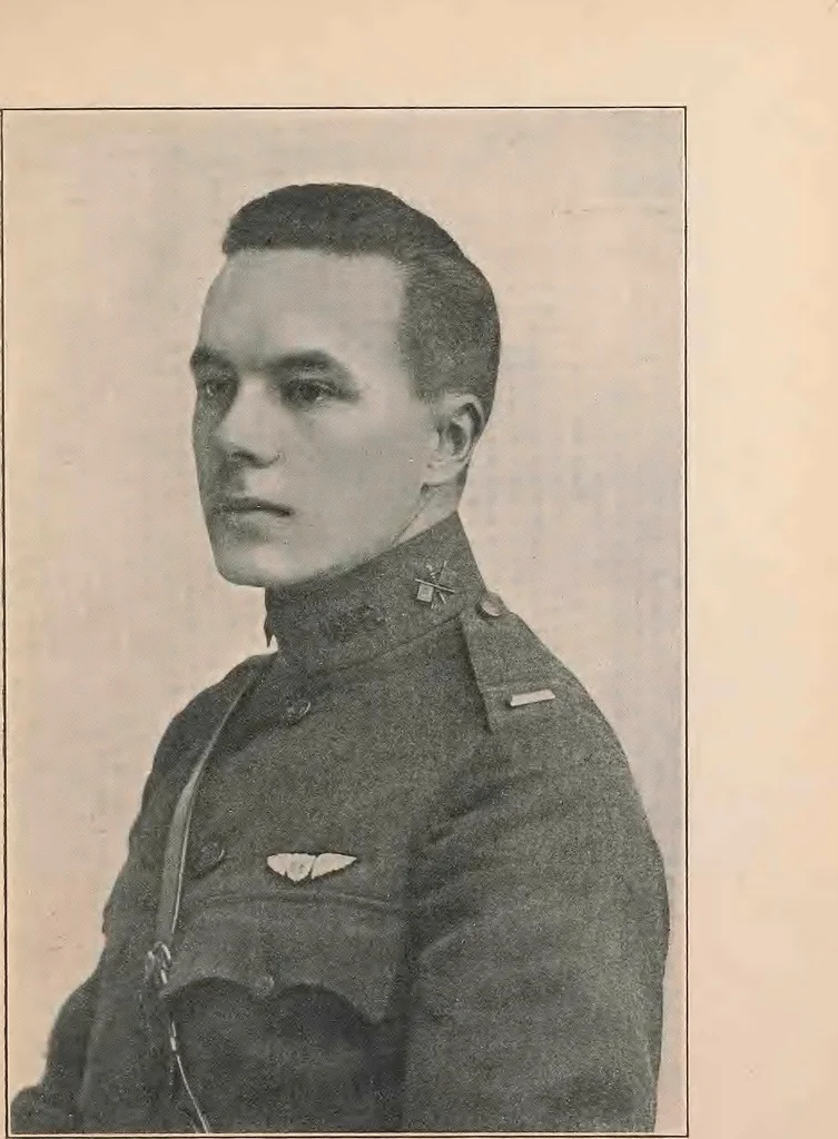 An illustration from New England aviators 1914-1918; their portraits and their records, 1919, leaf 294