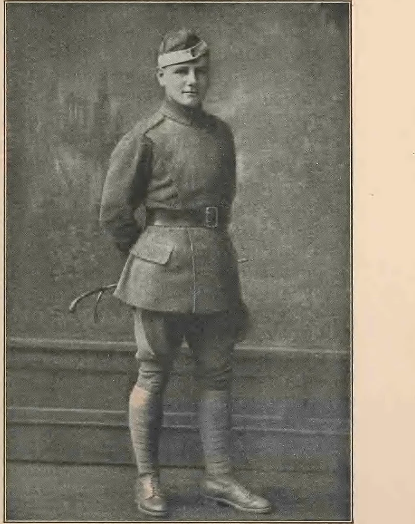 An illustration from New England aviators 1914-1918; their portraits and their records, 1919, leaf 296