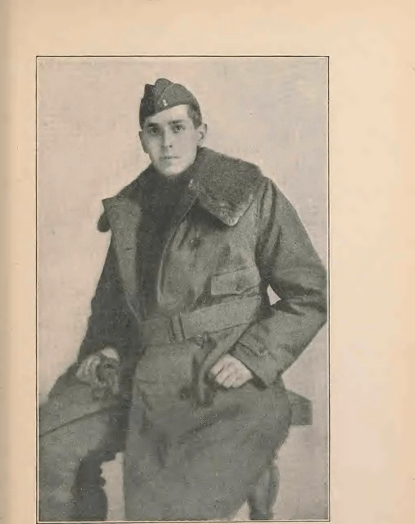 An illustration from New England aviators 1914-1918; their portraits and their records, 1919, leaf 298