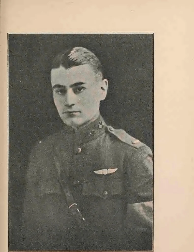An illustration from New England aviators 1914-1918; their portraits and their records, 1919, leaf 304