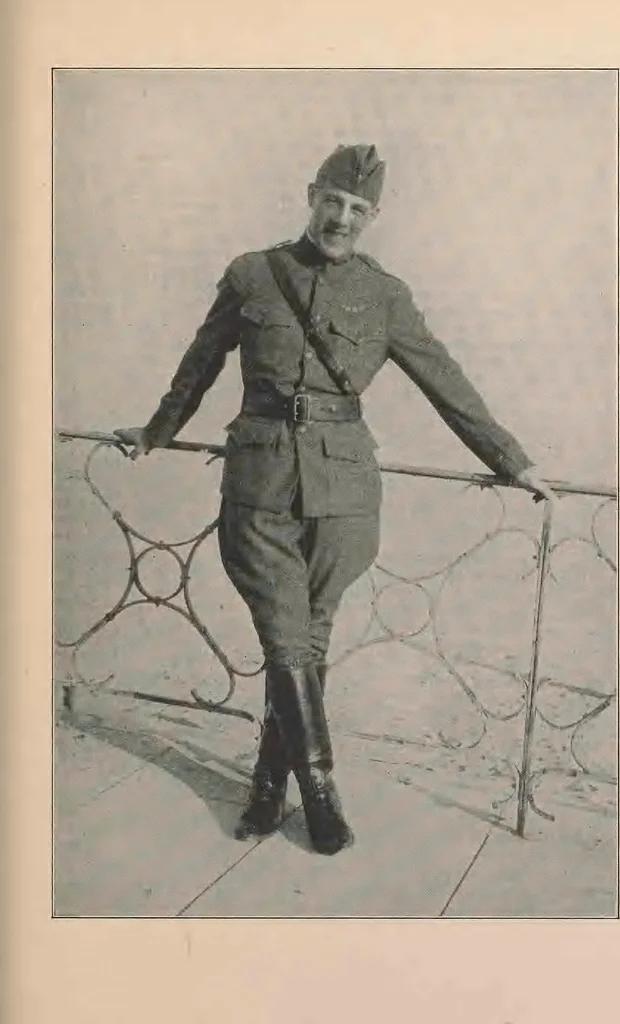 An illustration from New England aviators 1914-1918; their portraits and their records, 1919, leaf 312