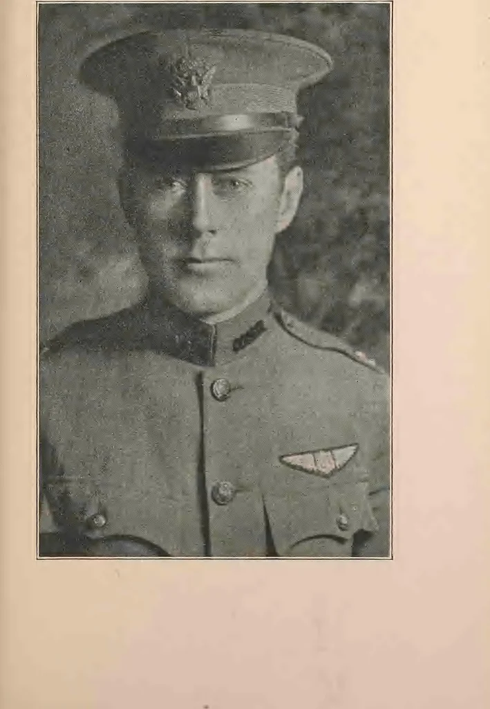 An illustration from New England aviators 1914-1918; their portraits and their records, 1919, leaf 328