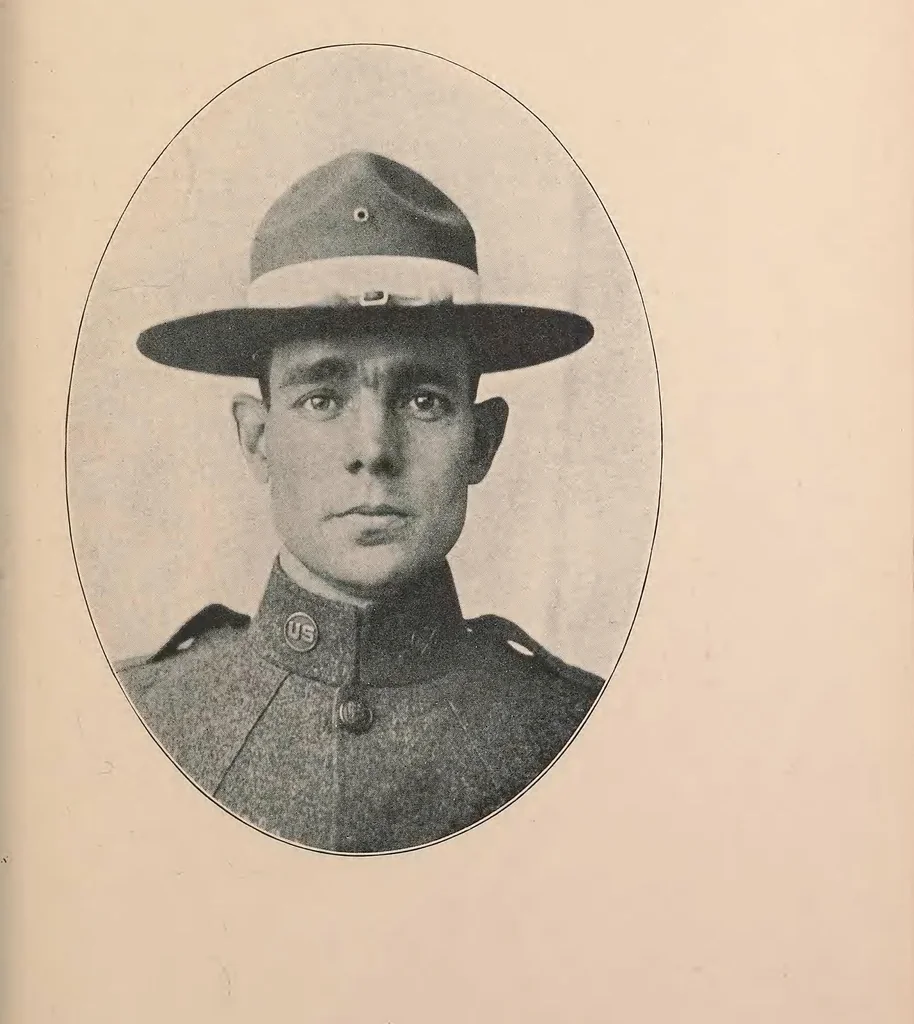 An illustration from New England aviators 1914-1918; their portraits and their records, 1919, leaf 338