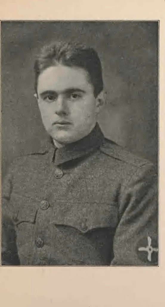 An illustration from New England aviators 1914-1918; their portraits and their records, 1919, leaf 340