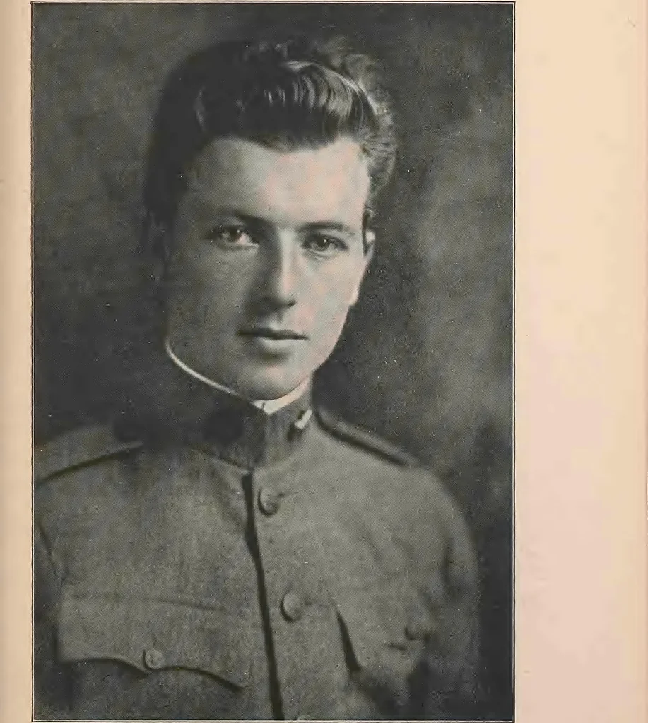 An illustration from New England aviators 1914-1918; their portraits and their records, 1919, leaf 342
