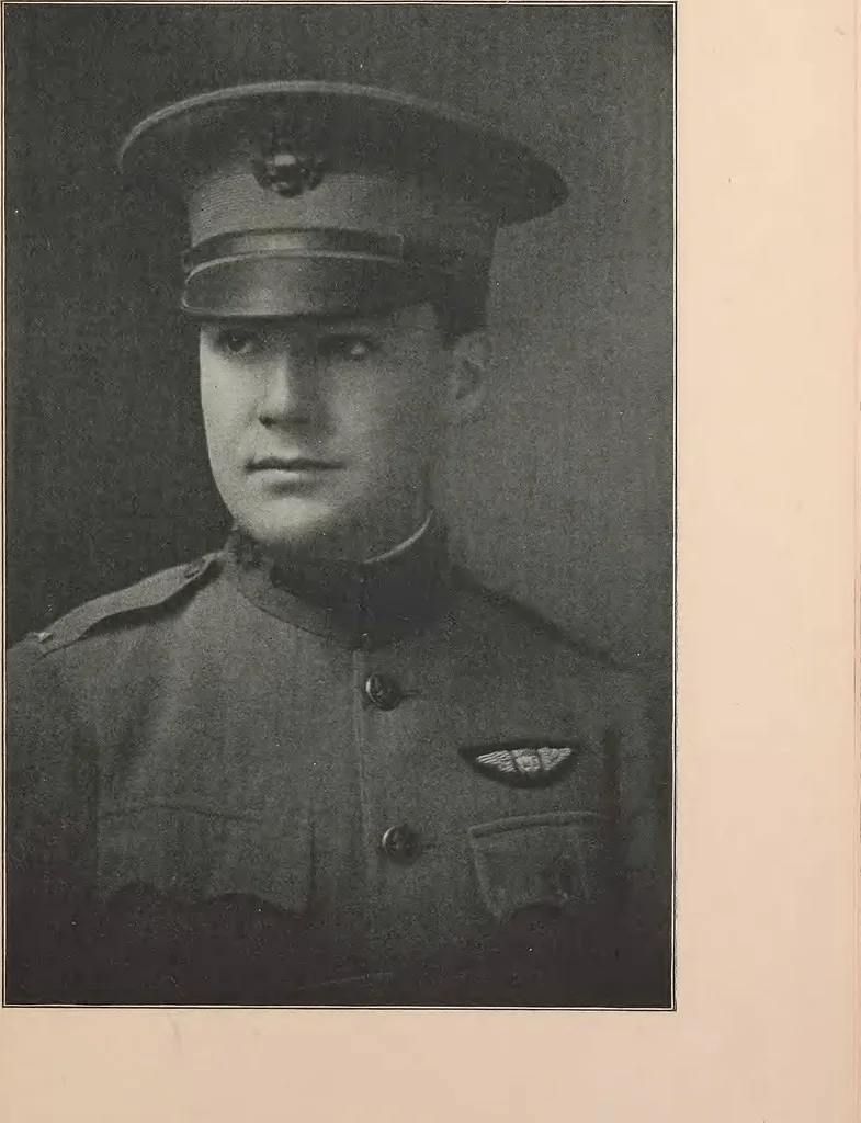 An illustration from New England aviators 1914-1918; their portraits and their records, 1919, leaf 346