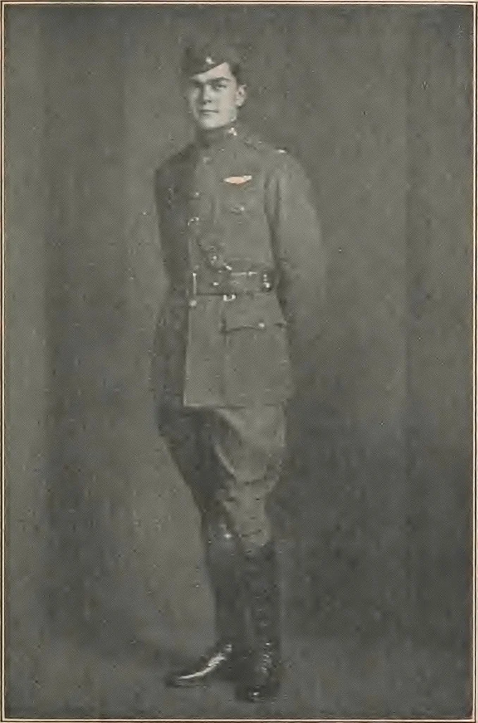 An illustration from New England aviators 1914-1918; their portraits and their records, 1919, leaf 350
