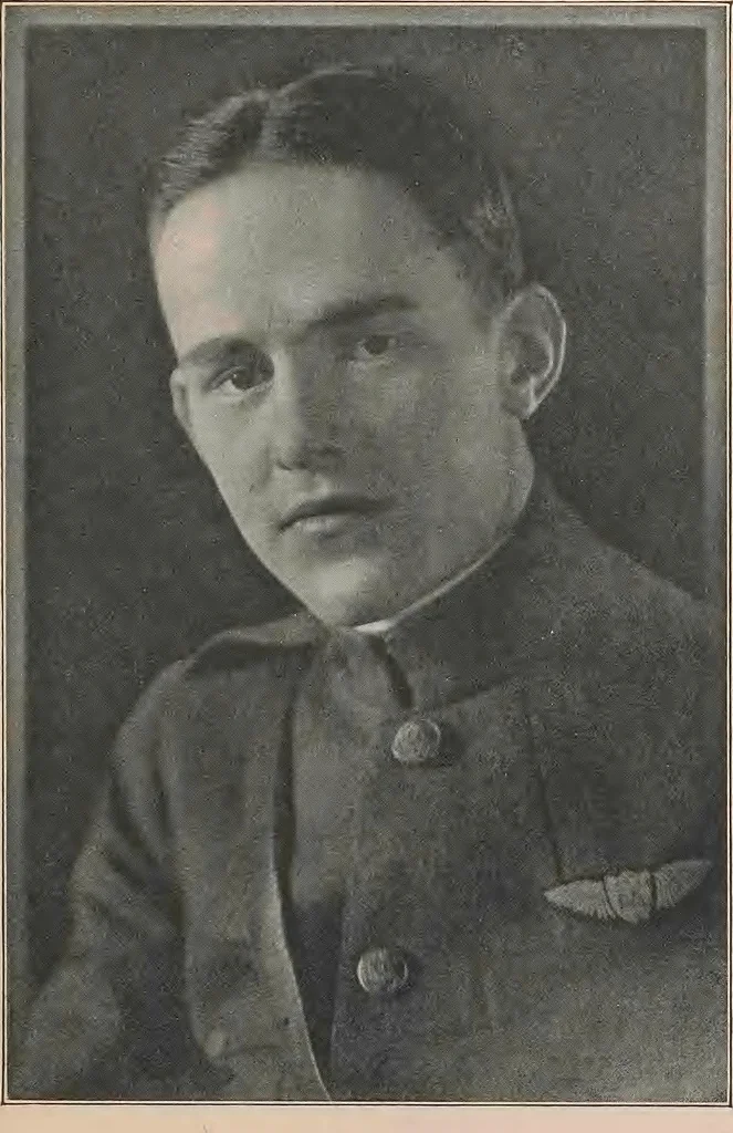 An illustration from New England aviators 1914-1918; their portraits and their records, 1919, leaf 354