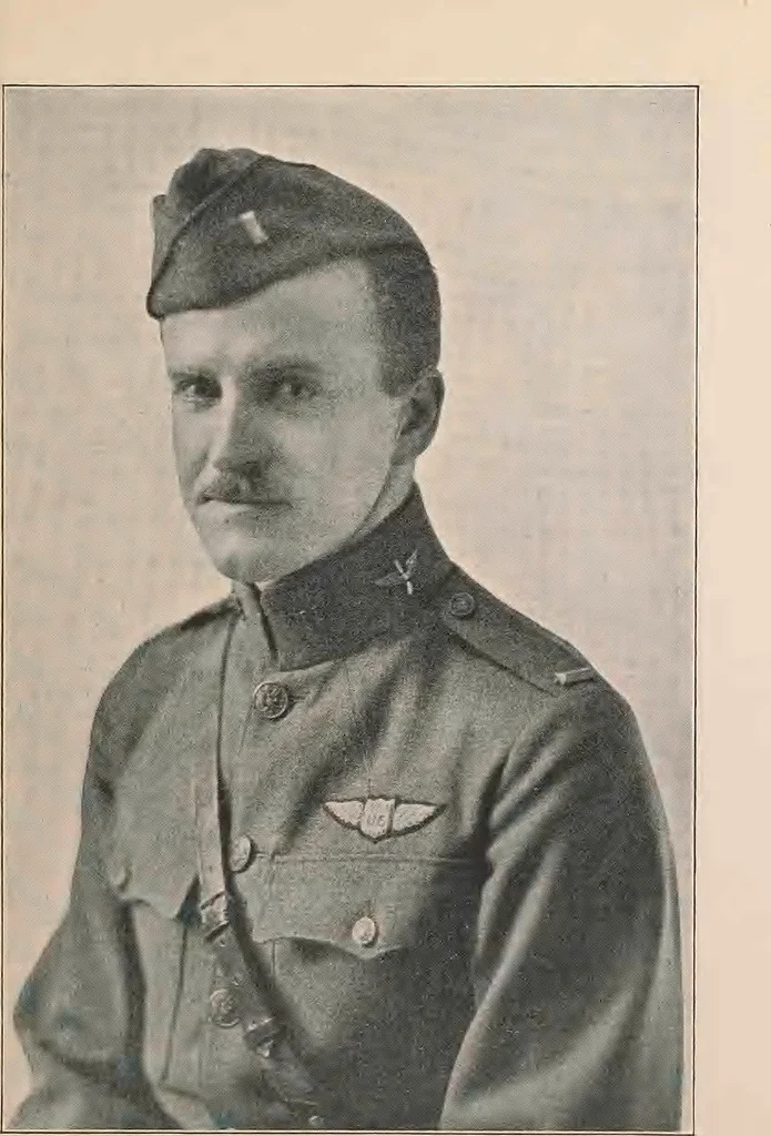 An illustration from New England aviators 1914-1918; their portraits and their records, 1919, leaf 356
