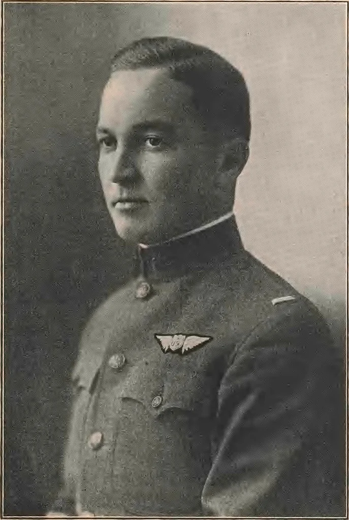 An illustration from New England aviators 1914-1918; their portraits and their records, 1919, leaf 366