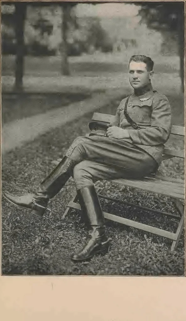An illustration from New England aviators 1914-1918; their portraits and their records, 1919, leaf 376