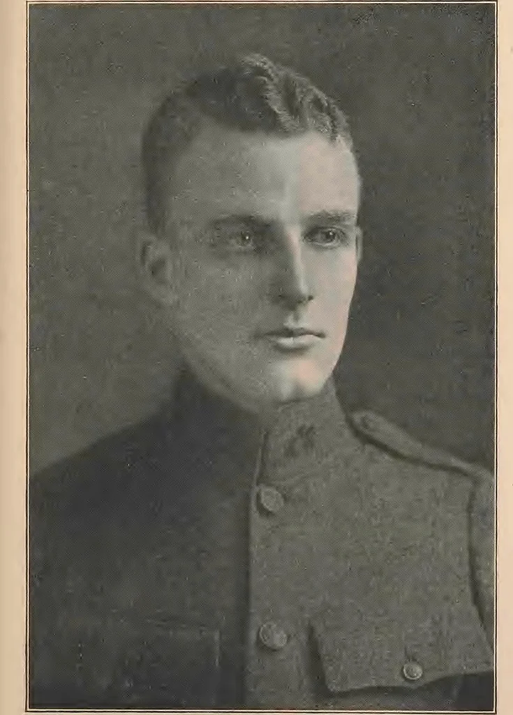 An illustration from New England aviators 1914-1918; their portraits and their records, 1919, leaf 378