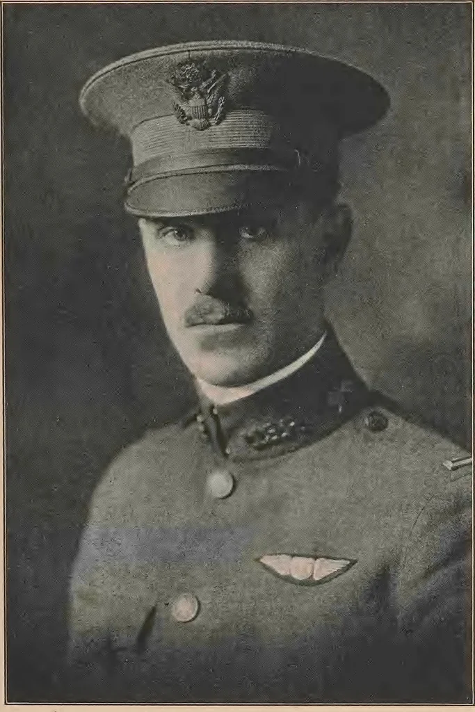 An illustration from New England aviators 1914-1918; their portraits and their records, 1919, leaf 384