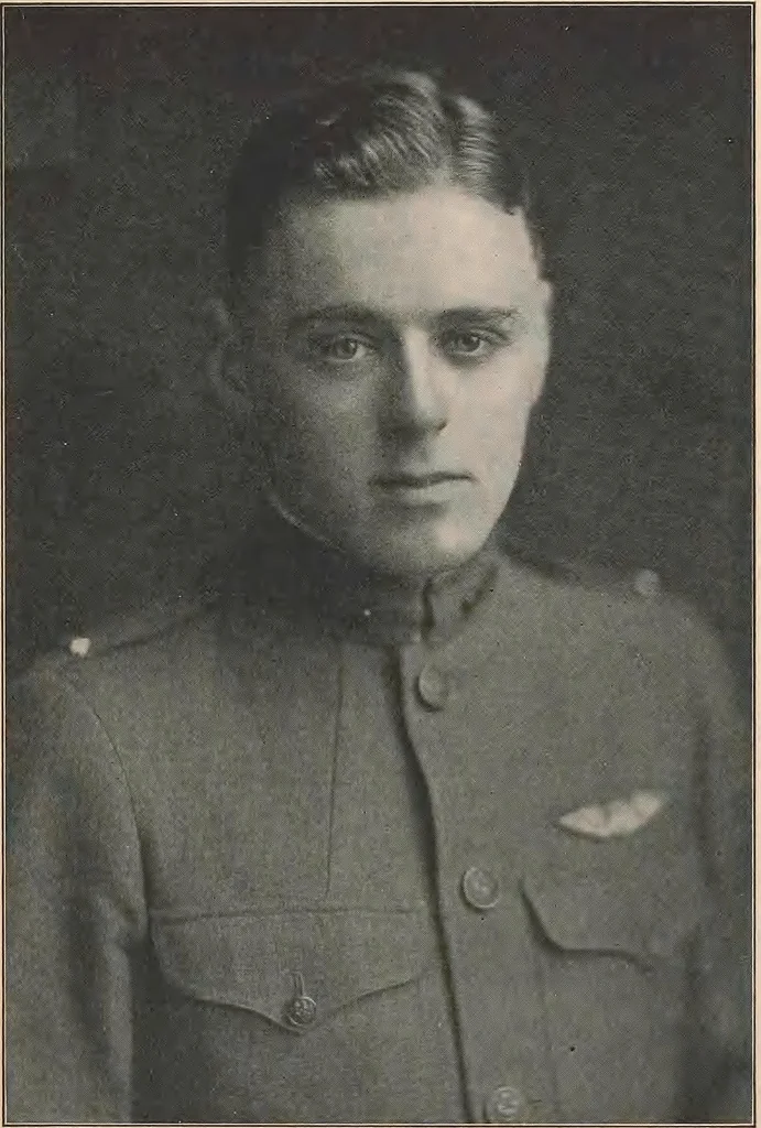 An illustration from New England aviators 1914-1918; their portraits and their records, 1919, leaf 394