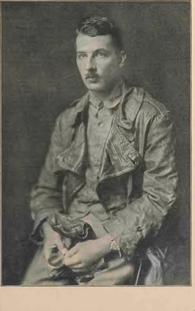 An illustration from New England aviators 1914-1918; their portraits and their records, 1919, leaf 396
