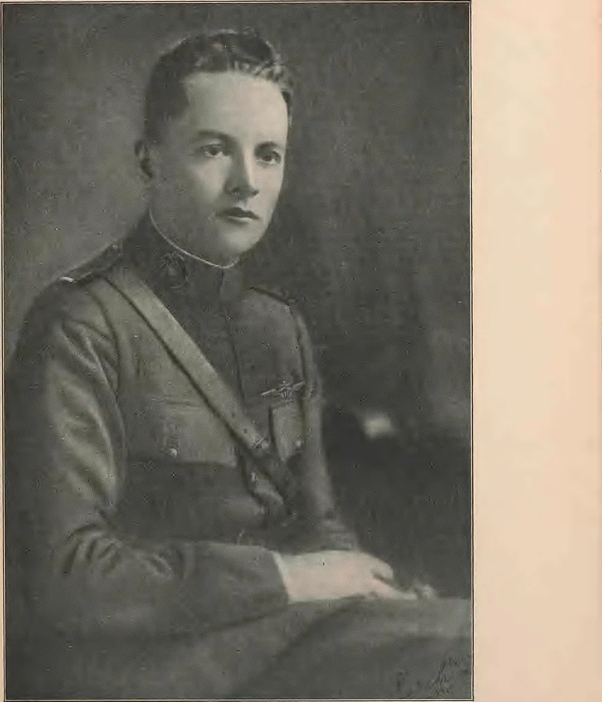 An illustration from New England aviators 1914-1918; their portraits and their records, 1919, leaf 404