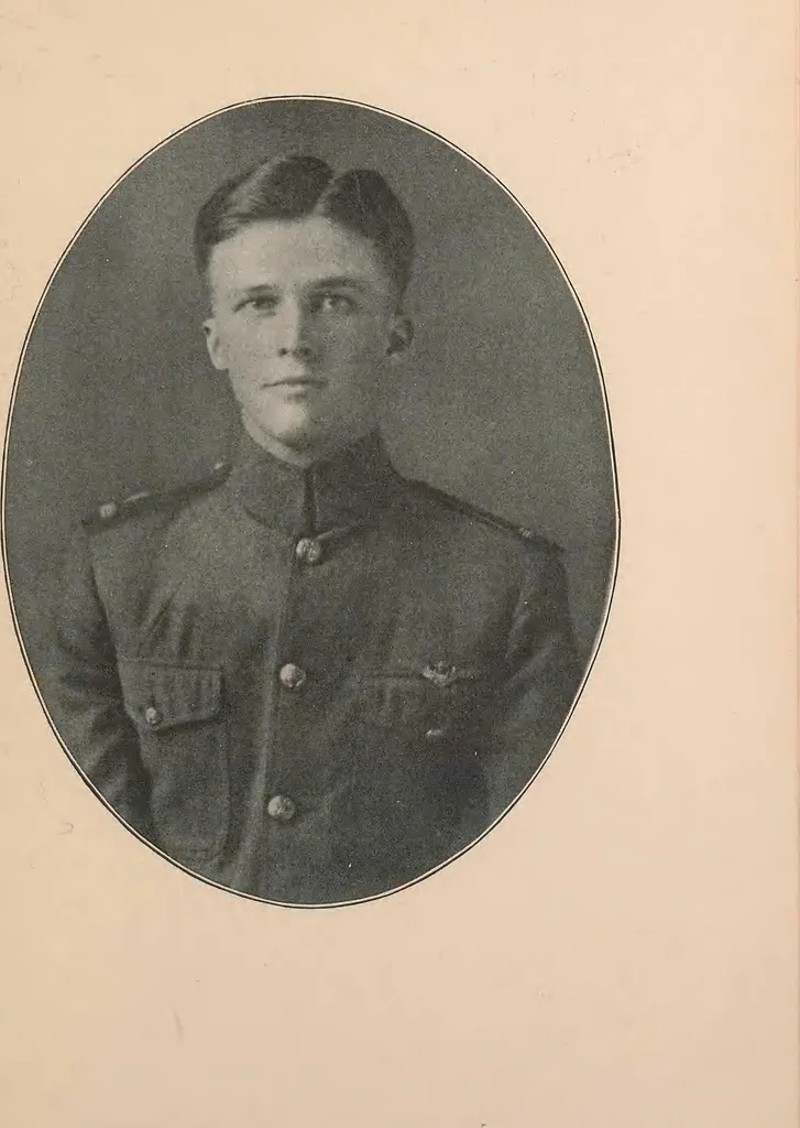 An illustration from New England aviators 1914-1918; their portraits and their records, 1919, leaf 408