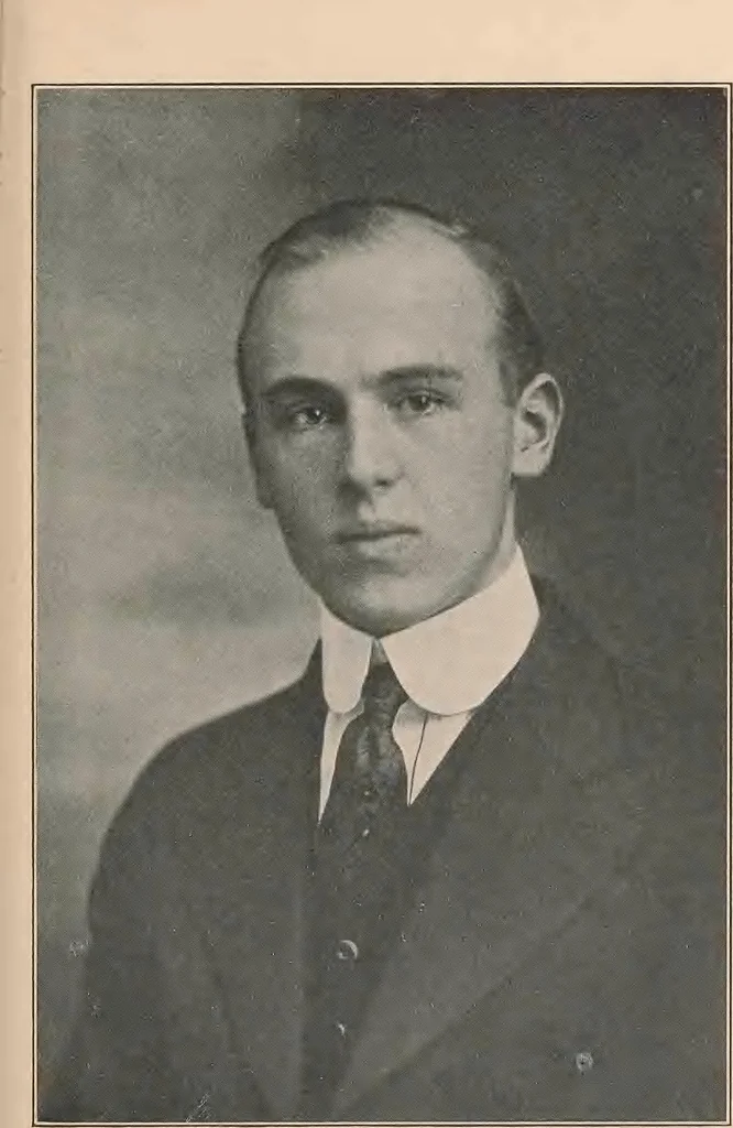 An illustration from New England aviators 1914-1918; their portraits and their records, 1919, leaf 412