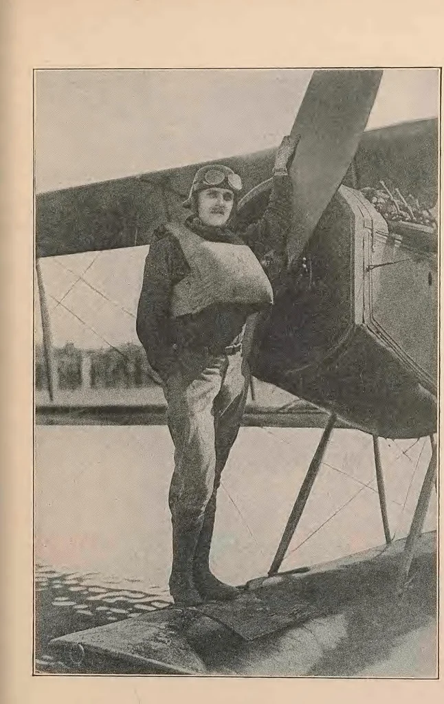 An illustration from New England aviators 1914-1918; their portraits and their records, 1919, leaf 420