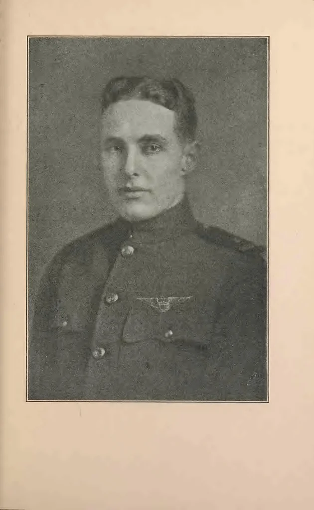 An illustration from New England aviators 1914-1918; their portraits and their records, 1919, leaf 426
