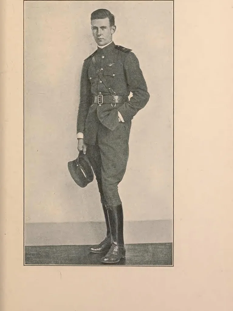 An illustration from New England aviators 1914-1918; their portraits and their records, 1919, leaf 434