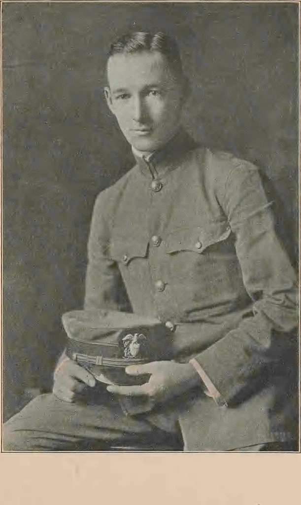 An illustration from New England aviators 1914-1918; their portraits and their records, 1919, leaf 436