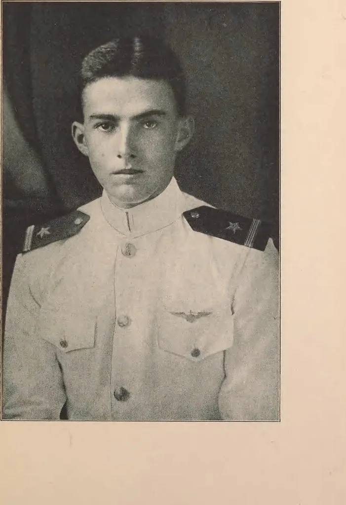 An illustration from New England aviators 1914-1918; their portraits and their records, 1919, leaf 446