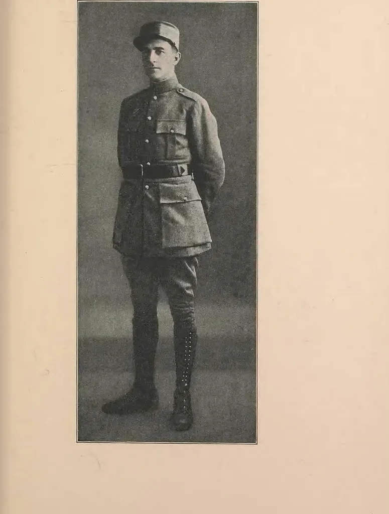 An illustration from New England aviators 1914-1918; their portraits and their records, 1919, leaf 46