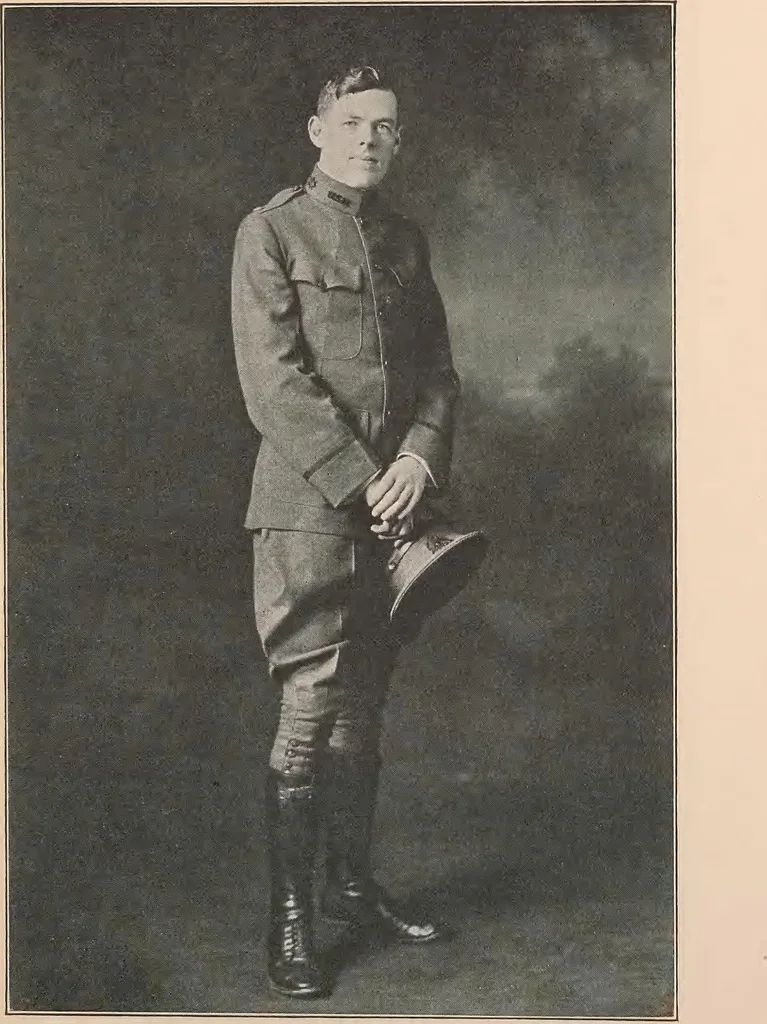 An illustration from New England aviators 1914-1918; their portraits and their records, 1919, leaf 460