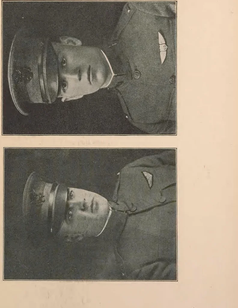 An illustration from New England aviators 1914-1918; their portraits and their records, 1919, leaf 470