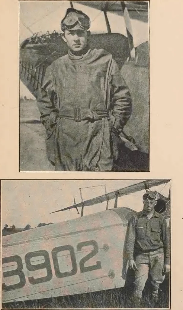 An illustration from New England aviators 1914-1918; their portraits and their records, 1919, leaf 480