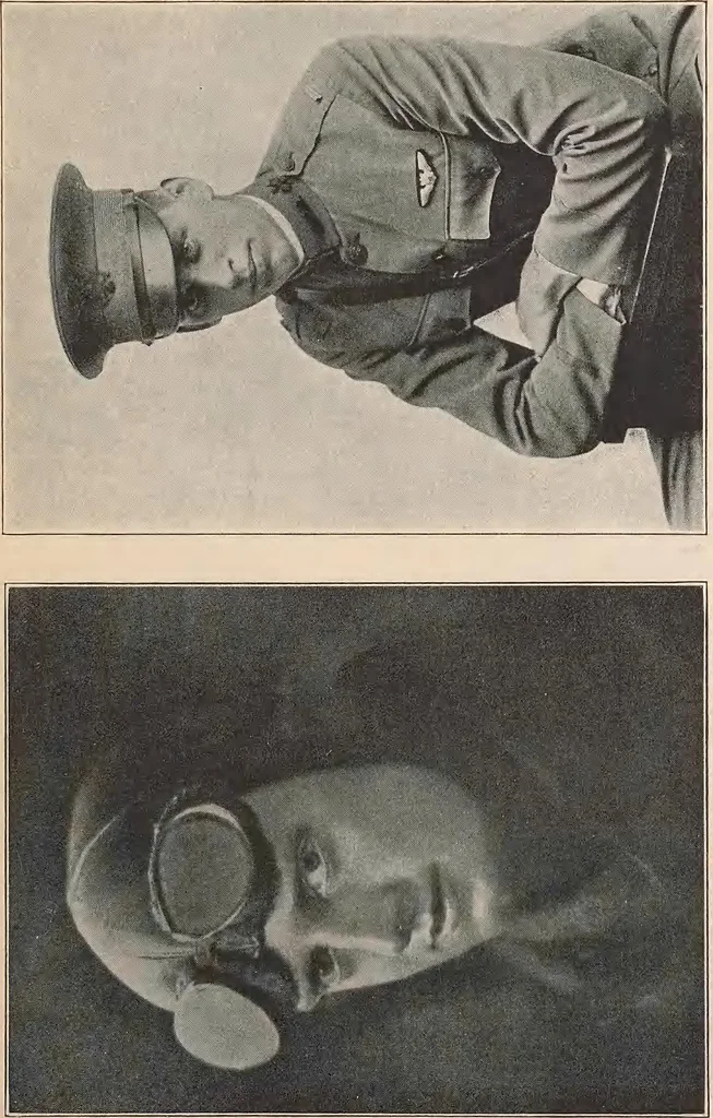 An illustration from New England aviators 1914-1918; their portraits and their records, 1919, leaf 492