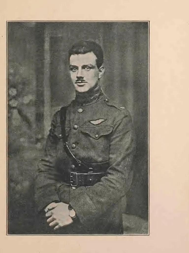 An illustration from New England aviators 1914-1918; their portraits and their records, 1919, leaf 54