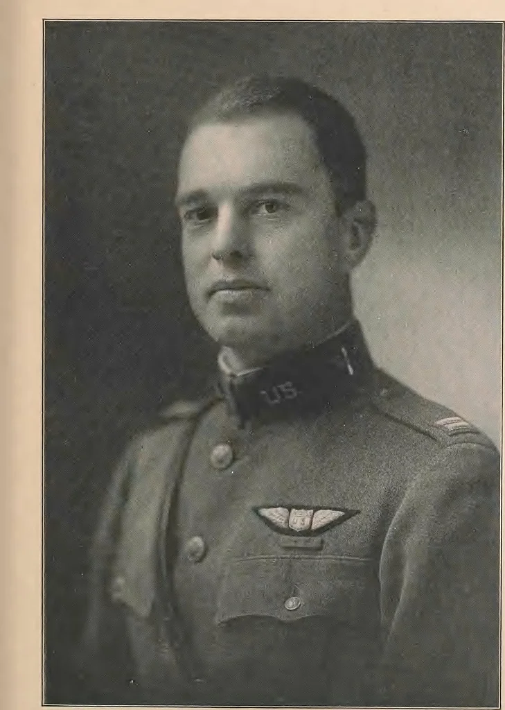 An illustration from New England aviators 1914-1918; their portraits and their records, 1919, leaf 58