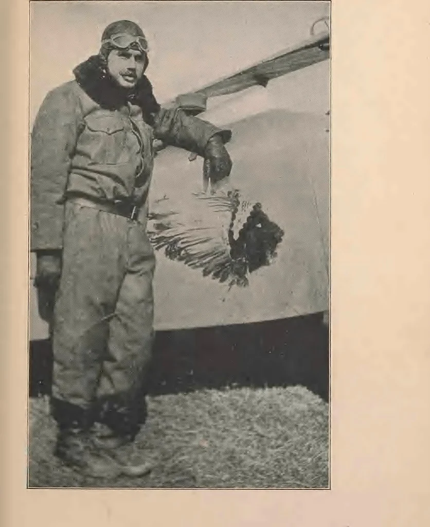 An illustration from New England aviators 1914-1918; their portraits and their records, 1919, leaf 68
