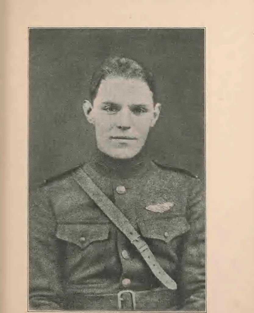 An illustration from New England aviators 1914-1918; their portraits and their records, 1919, leaf 72