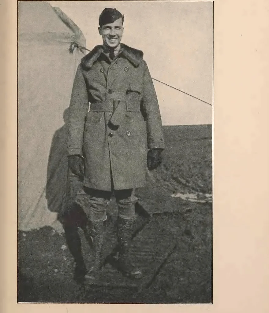 An illustration from New England aviators 1914-1918; their portraits and their records, 1919, leaf 80