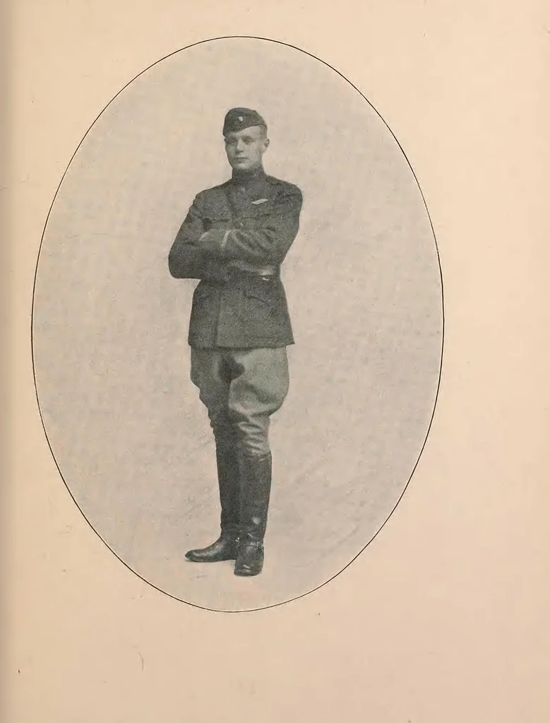 An illustration from New England aviators 1914-1918; their portraits and their records, 1919, leaf 84