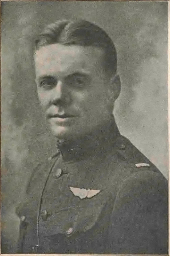 An illustration from New England aviators 1914-1918; their portraits and their records, 1919, leaf 98