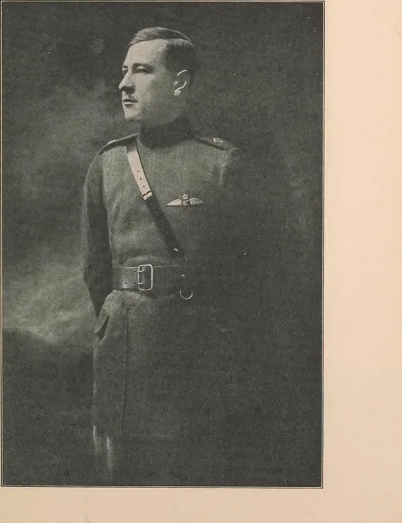 An illustration from New England aviators 1914-1918; their portraits and their records, 1919, leaf 106