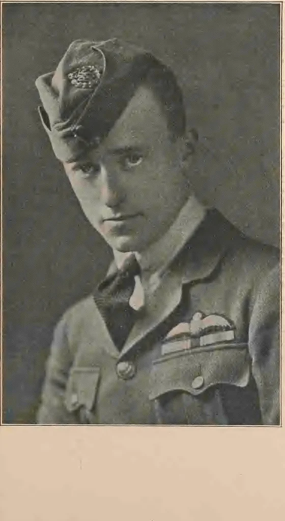 An illustration from New England aviators 1914-1918; their portraits and their records, 1919, leaf 112