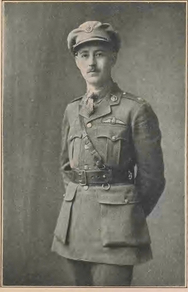 An illustration from New England aviators 1914-1918; their portraits and their records, 1919, leaf 116