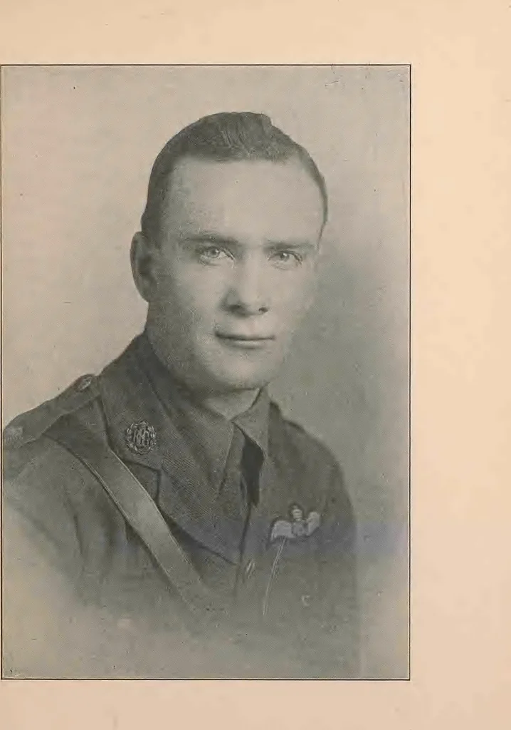 An illustration from New England aviators 1914-1918; their portraits and their records, 1919, leaf 122