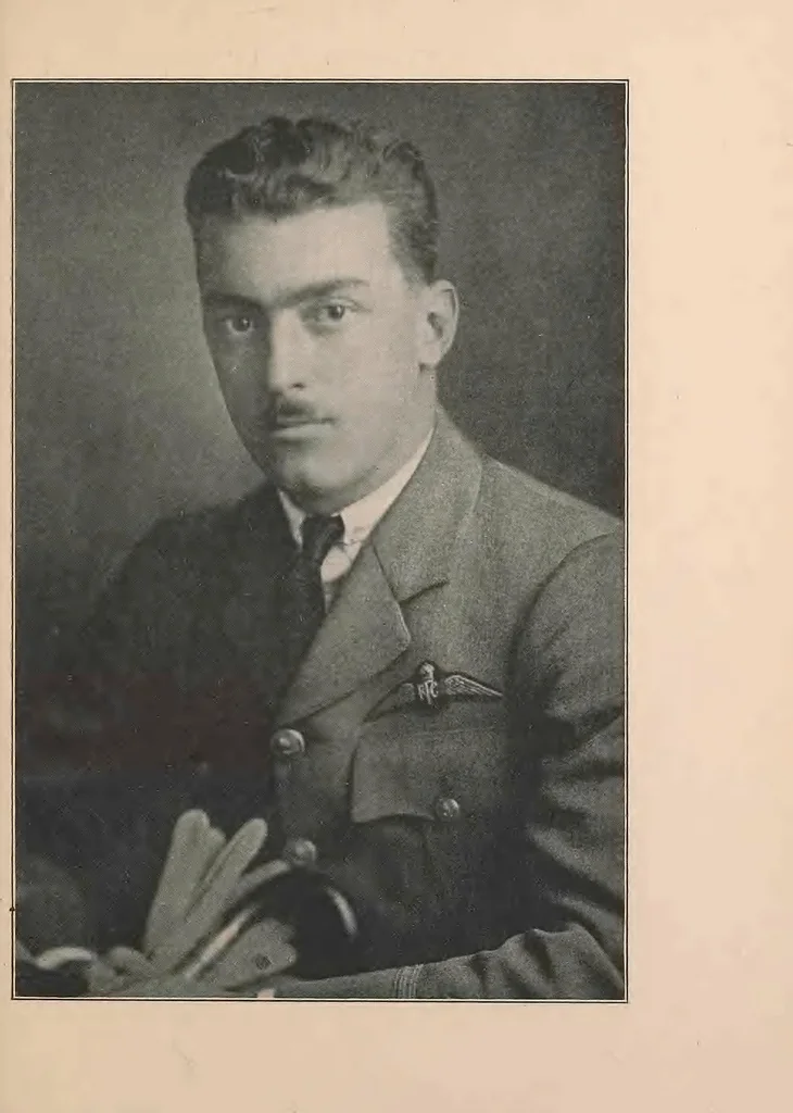 An illustration from New England aviators 1914-1918; their portraits and their records, 1919, leaf 128